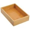 Bamboo Kitchen Drawer Organizer 10 X 6.5 X 2.5