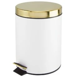 5-Liter Round Step Trash Can 19 5-Liter Round Step Trash Can -Home storage 1000 Square JPG 06201MDBST.MAIN