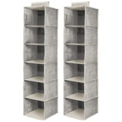 6-Shelf Hanging Closet Organizer -Home storage 1000 Square JPG 06228MDCO.MAIN 3