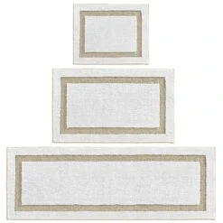Non-Slip Border Bath Rug Set -Home storage 1000 Square JPG 06261MDBST.MAIN