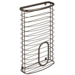 Wall Mounted Grocery Bag Holder