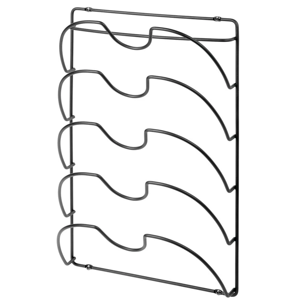 Wall Mounted Pot Lid Holder 1 Wall Mounted Pot Lid Holder