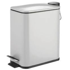 5-Liter Rectangular Step Trash Can -Home storage 1000 Square JPG 06985MDBA.MAIN