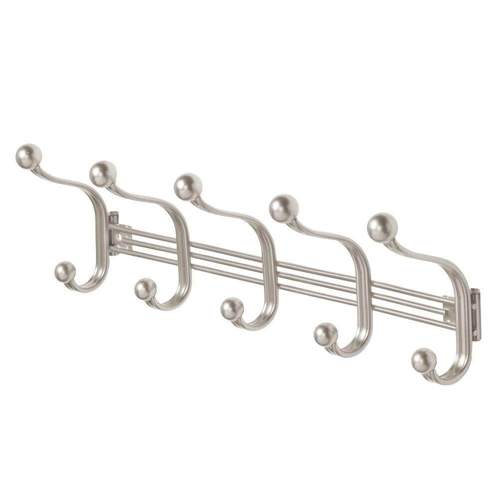 10-Hook Over-the-Door Or Wall Mount Hook Rack 2 10-Hook Over-the-Door Or Wall Mount Hook Rack - Image 2