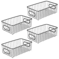Wire Pantry Basket 10 X 6 X 3.5 9 Wire Pantry Basket 10 X 6 X 3.5 -Home storage 1000 Square JPG 07086MDBST.MAIN 3