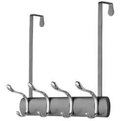 Over-the-Door 4-Hook Rack -Home storage 1000 Square JPG 07286MDCO.PT03