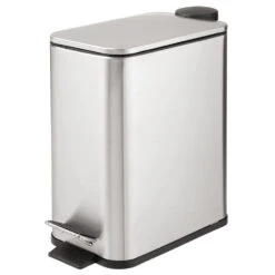 5-Liter Rectangular Step Trash Can -Home storage 1000 Square JPG 07639MDBA.MAIN