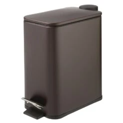 5-Liter Rectangular Step Trash Can -Home storage 1000 Square JPG 07641MDBA.MAIN