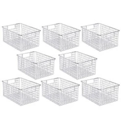 Wire Pantry Basket With Handles 12 X 9 X 6 -Home storage 1000 Square JPG 08142MDK.MAIN 3