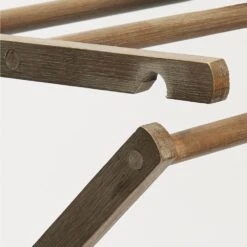 Bamboo Collapsible Clothes Drying Rack -Home storage 1000 Square JPG 08557MDL Detail