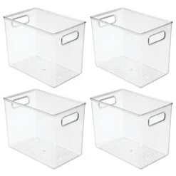 Kitchen Storage Bin With Handles 10 X 6.5 X 8 -Home storage 1000 Square JPG 09122MDBST.MAIN 3
