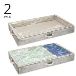 Under Bed Box With Handles -Home storage 1000 Square JPG 09311MDCO Outline