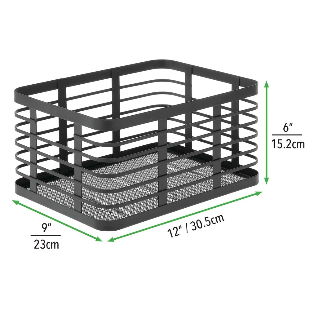 Wire Pantry Baskets9 X 12 X 6 3 Wire Pantry Baskets9 X 12 X 6 - Image 3