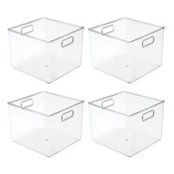 Kitchen Bin With Handles 10 X 10 X 8 13 Kitchen Bin With Handles 10 X 10 X 8 -Home storage 1000 Square JPG 11253MDBST.PT02