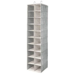 20-Section Closet Shoe Organizer