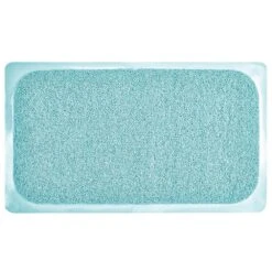 Loofah Non-Slip Bath Mat With Suction Base
