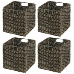 Seagrass Cube Kitchen Basket 10.5 X 10.5 X 10.5