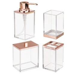 4-Piece Bathroom Accessories Set
