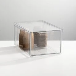 Stackable Kitchen Storage Drawer 12 X 8 X 6