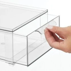 Stackable Bath Storage Drawer 12.5 X 8 X 4 -Home storage 1000 Square JPG 11864MDCO Detail 29b4b9b3 57d3 41b5 aa64 fc6e992ef666