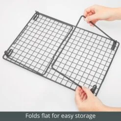 Collapsible Wire Shelf Riser -Home storage 1000 Square JPG 11994MDCO Detail