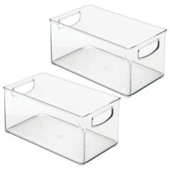 Kitchen Bin With Handles 10 X 6 X 5 16 Kitchen Bin With Handles 10 X 6 X 5 -Home storage 1000 Square JPG 12105MDK.MAIN 3