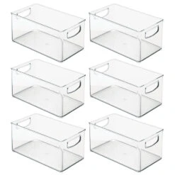 Kitchen Bin With Handles 10 X 6 X 5 18 Kitchen Bin With Handles 10 X 6 X 5 -Home storage 1000 Square JPG 12107MDK.MAIN 3