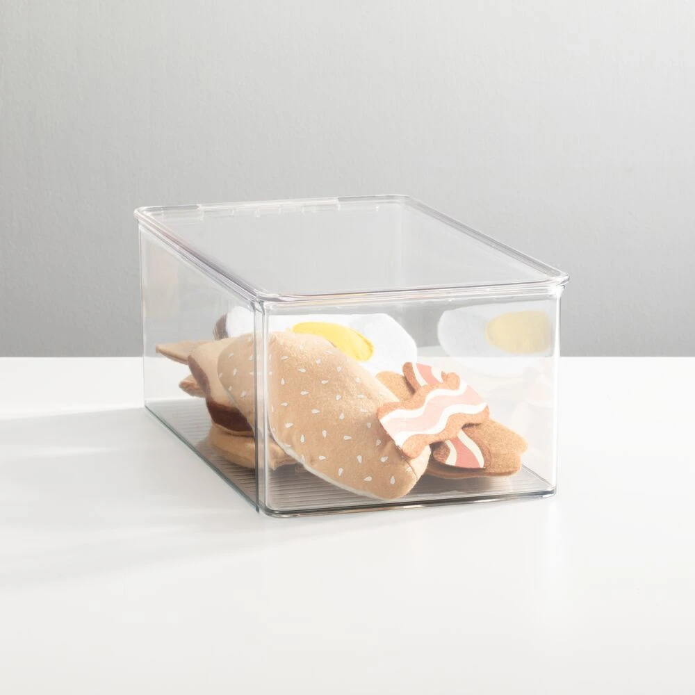 Hinged-Lid Toy Box 12.75 X 7.25 X 5 1 Hinged-Lid Toy Box 12.75 X 7.25 X 5