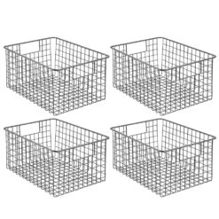Wire Pantry Basket With Handles 12 X 9 X 6 -Home storage 1000 Square JPG 12973MDCO.MAIN 3
