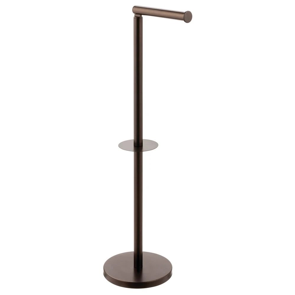 Modern Toilet Paper Holder Stand With Storage 2 Modern Toilet Paper Holder Stand With Storage - Image 2