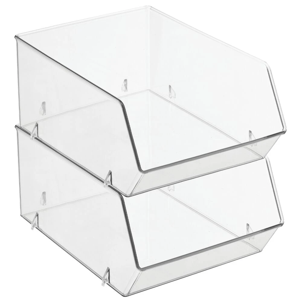Open Front Stackable Kitchen Bin 11 X 8 X 5 6 Open Front Stackable Kitchen Bin 11 X 8 X 5 - Image 6