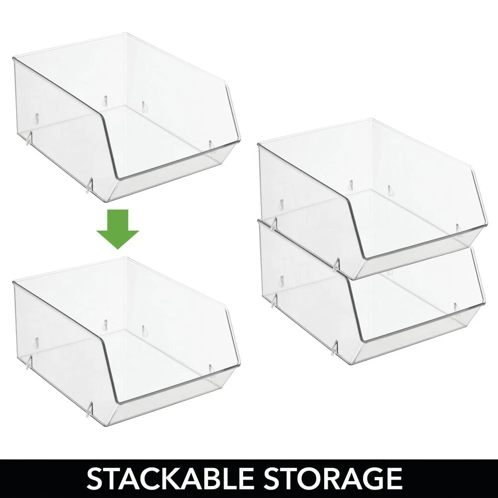 Open Front Stackable Kitchen Bin 11 X 8 X 5 5 Open Front Stackable Kitchen Bin 11 X 8 X 5 - Image 5