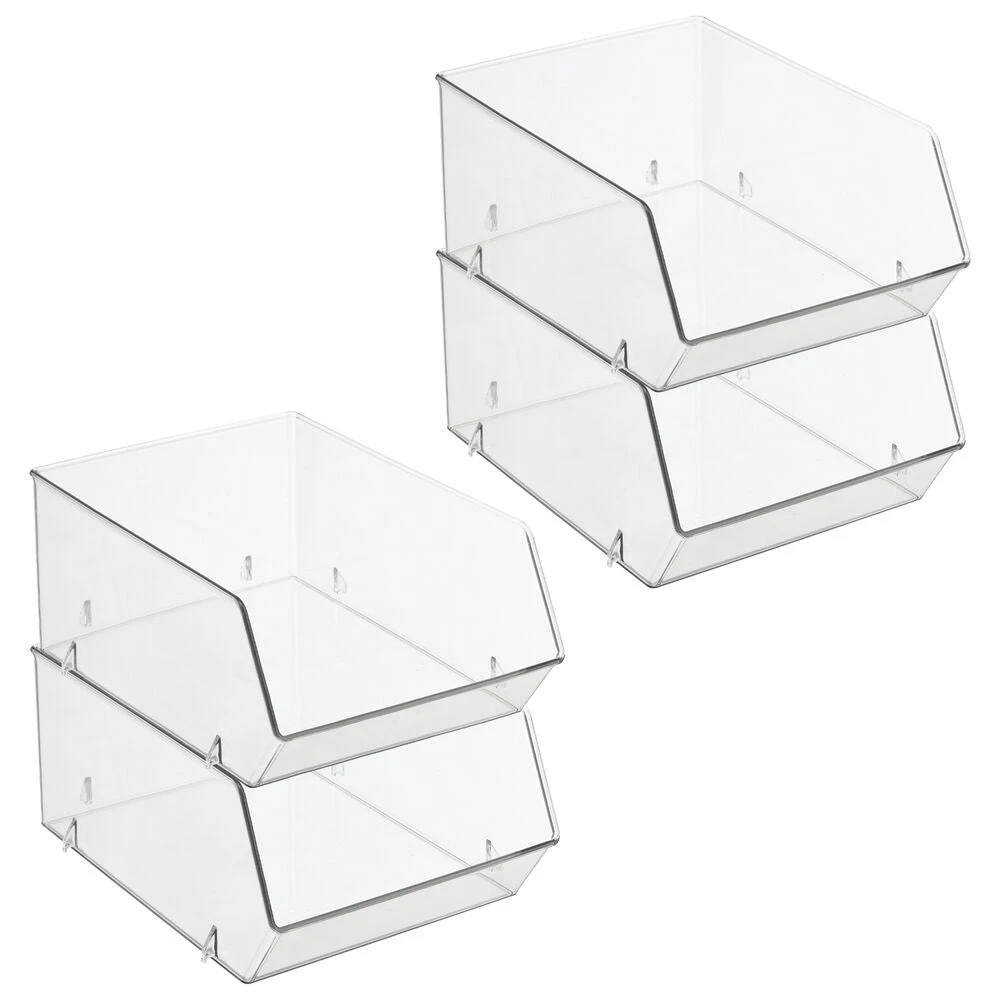 Open Front Stackable Kitchen Bin 11 X 8 X 5 7 Open Front Stackable Kitchen Bin 11 X 8 X 5 - Image 7