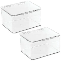 Hinged-Lid Kitchen Storage Box 6 X 7 X 4 13 Hinged-Lid Kitchen Storage Box 6 X 7 X 4 -Home storage 1000 Square JPG 15066MDCS.MAIN 3