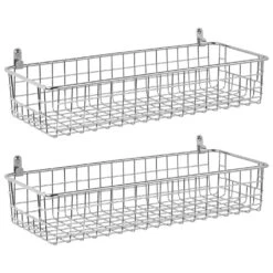 Wire Wall Baskets 6 X 16 X 3