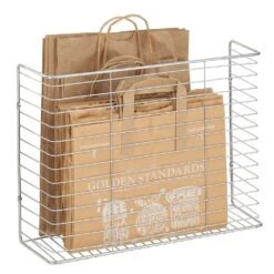 Kitchen Wall Basket 5 X 17 X 13 -Home storage 1000 Square JPG 15421MDK Outline 1