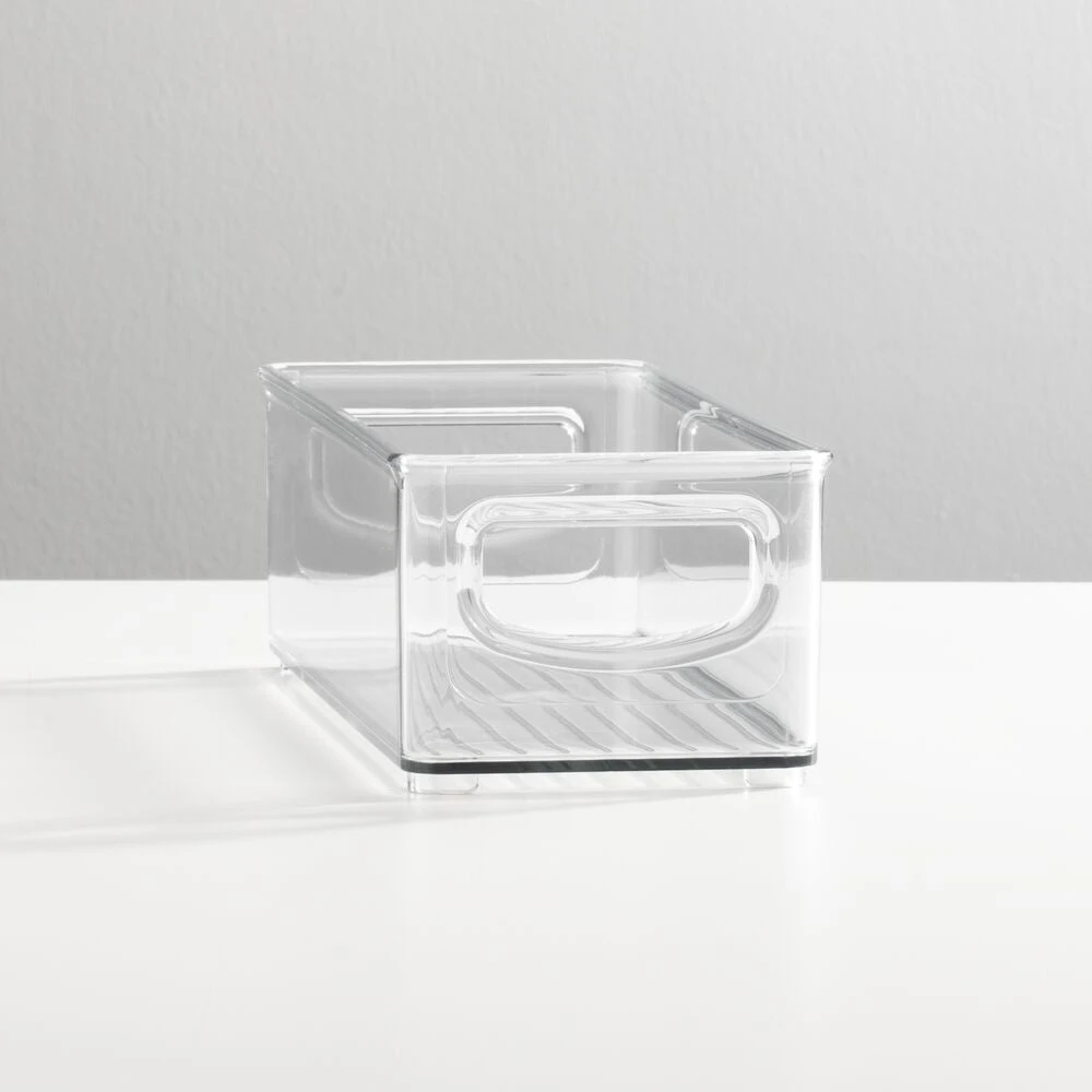 Stackable Bin With Handles 10 X 4 X 3 2 Stackable Bin With Handles 10 X 4 X 3 - Image 2