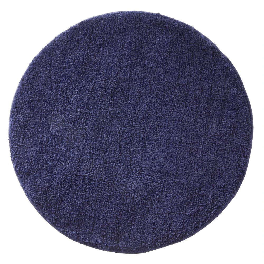 Solid 24" Round Non-Slip Bath Rug 4 Solid 24" Round Non-Slip Bath Rug - Image 4