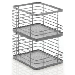 Stackable Wire Pantry Baskets 11 X 8.5 X 9 -Home storage 1000 Square JPG 16179MDK.PT08