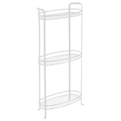 Oval 3-Tier Bathroom Storage Shelves -Home storage 1000 Square JPG 16247MDBA.PT08