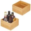 Bamboo Bin Set 7 X 7 X 4