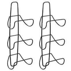 3-Tier Wall-Mounted Towel Rack Set