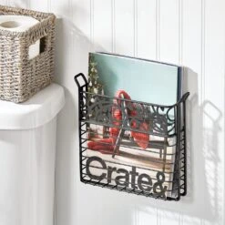 Vine Wall Mounted Magazine Rack -Home storage 1000 Square JPG 16620MDBST Environment