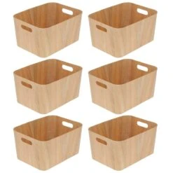 Paperboard Storage Bins 16 X 12 X 8 11 Paperboard Storage Bins 16 X 12 X 8 -Home storage 1000 Square JPG 17513MDK.MAIN 3