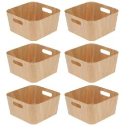 Paperboard Storage Bins 12 X 12 X 6 -Home storage 1000 Square JPG 17514MDK.MAIN 3