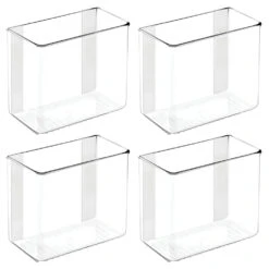 Plastic Adhesive Wall Bin 3 X 6 X 5 -Home storage 1000 Square JPG 17866MDK.MAIN 3