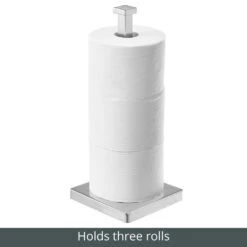 3-Roll Toilet Paper Storage Stand 10 3-Roll Toilet Paper Storage Stand -Home storage 1000 Square JPG 18090MDBST Detail
