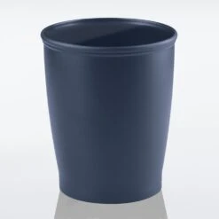 Round 6-Liter Bathroom Trash Can -Home storage 1000 Square JPG 18169MDBST Reflection