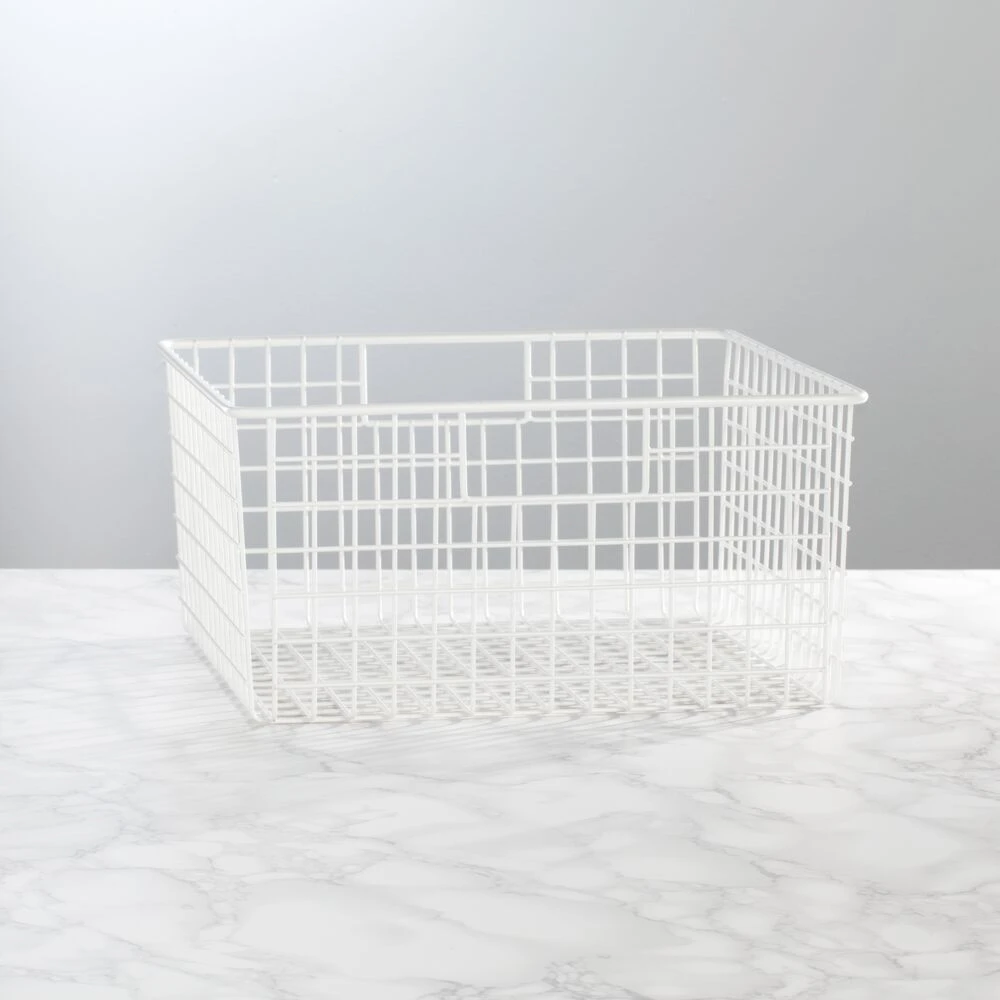 Wire Pantry Basket With Handles 12 X 12 X 6 6 Wire Pantry Basket With Handles 12 X 12 X 6 - Image 6