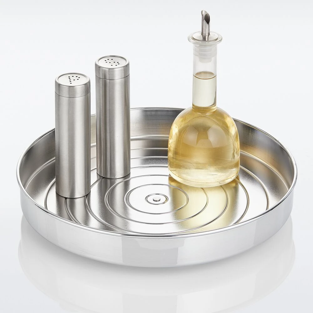 12" Metal Lazy Susan Turntable 3 12" Metal Lazy Susan Turntable - Image 3